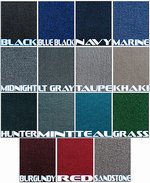 16oz. 8-1/2' Wide x 30' Long Pontoon Carpet