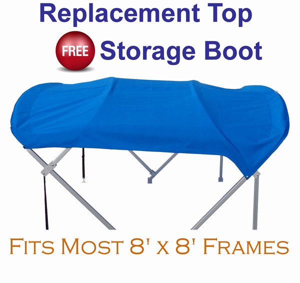 Replacement Pontoon Top And Boot 8 X 8