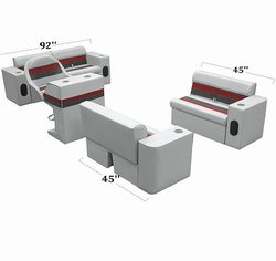 Small Traditional Pontoon Seat Group WS13522