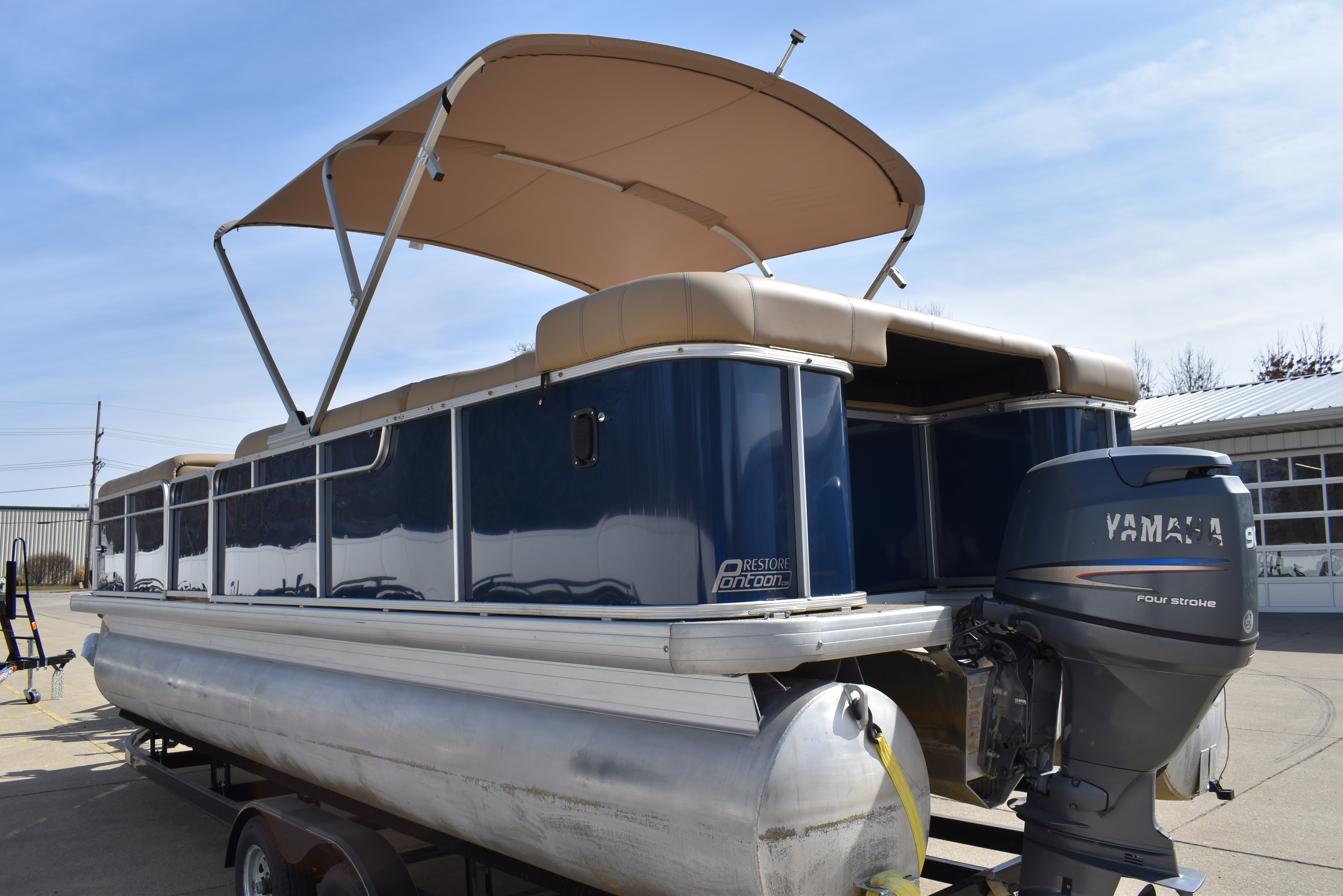 Pontoon Restoration After