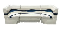 Elite Pontoon Boat Rear Bench Set 008