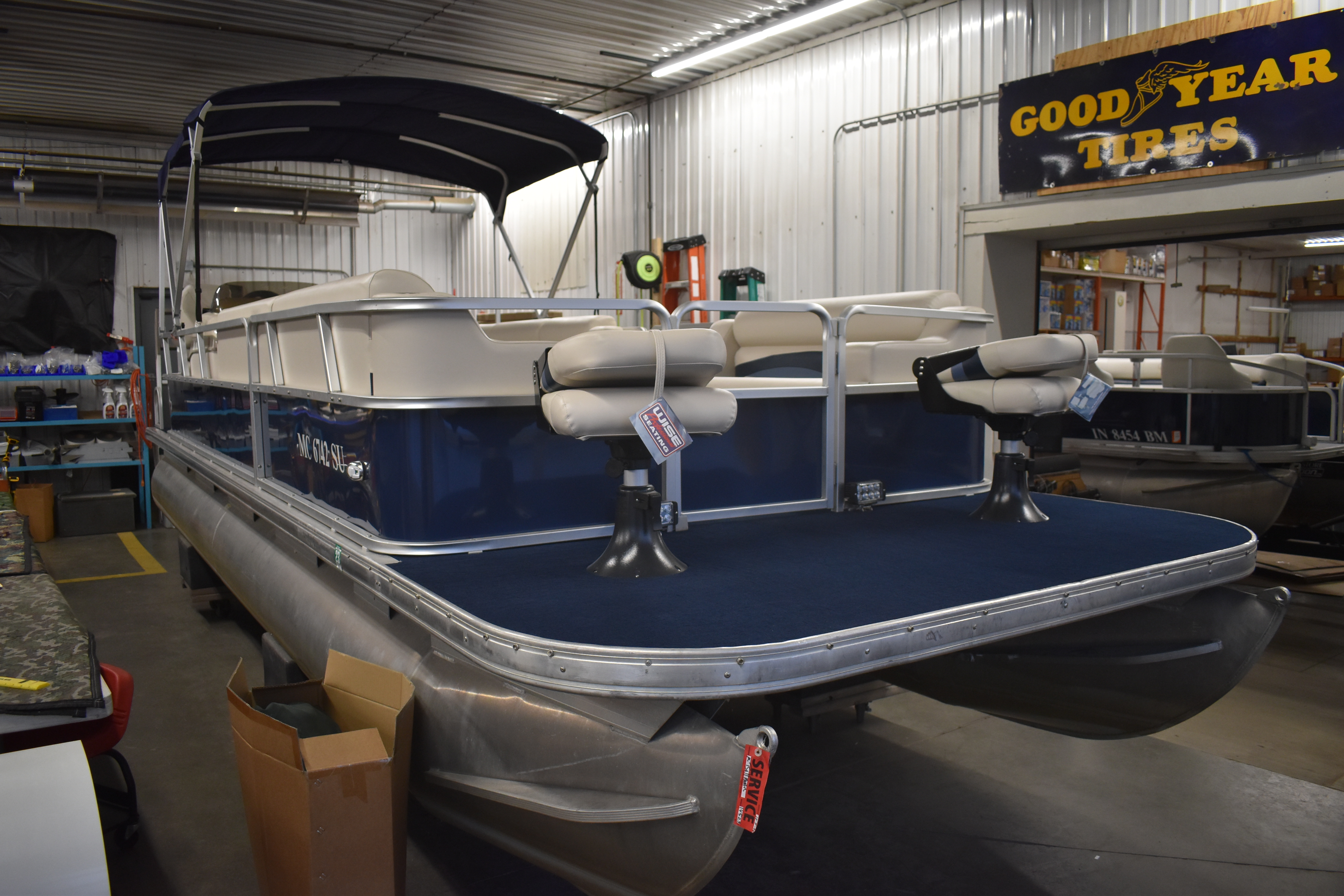 Pontoon Restoration After