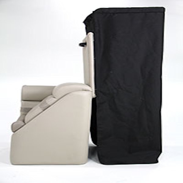 20" Left Pontoon Seat Lounger with Changing Room