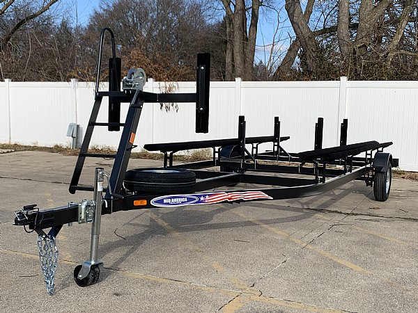 16' Single Axle Pontoon Boat Trailer