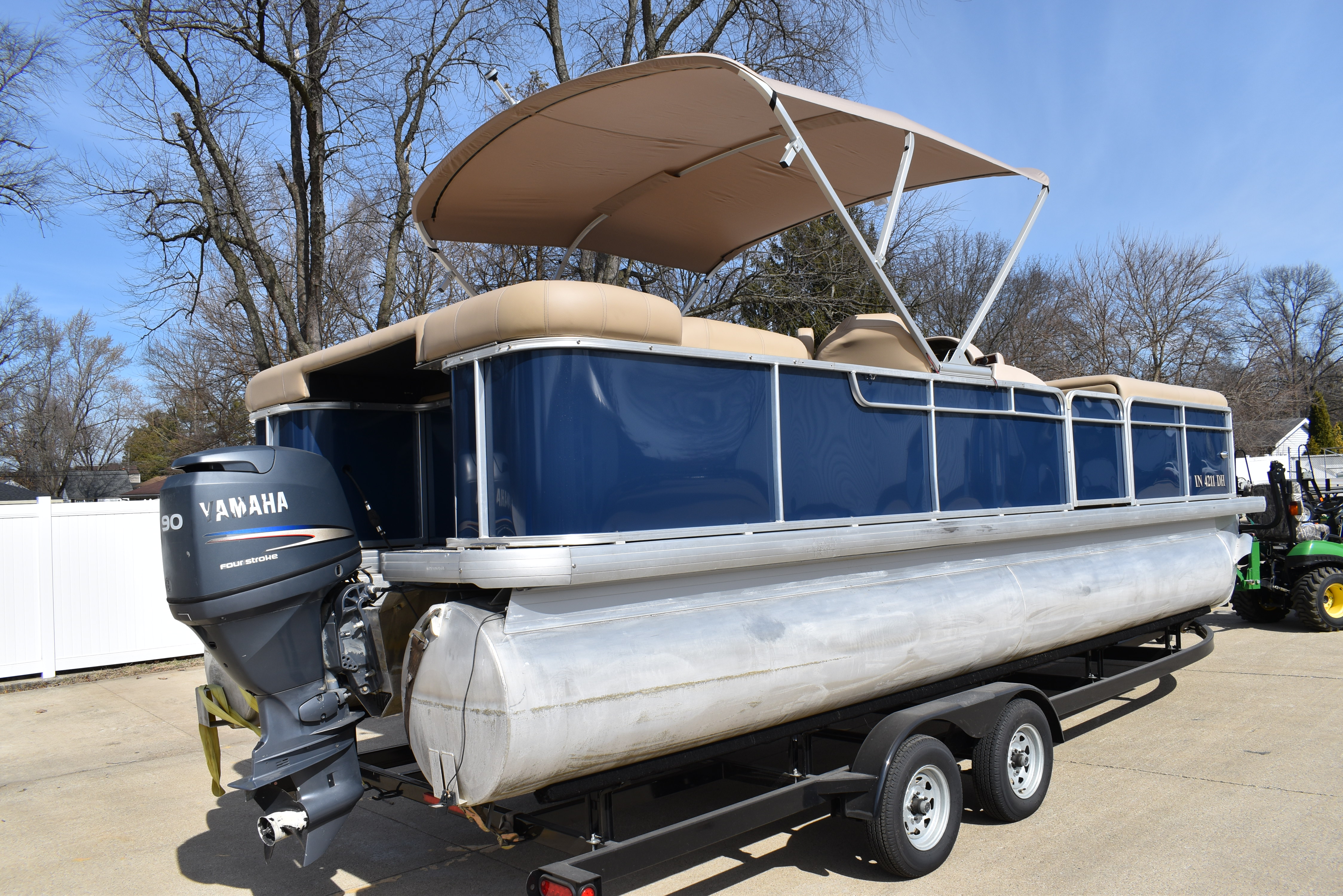 Pontoon Bimini Installation Photos