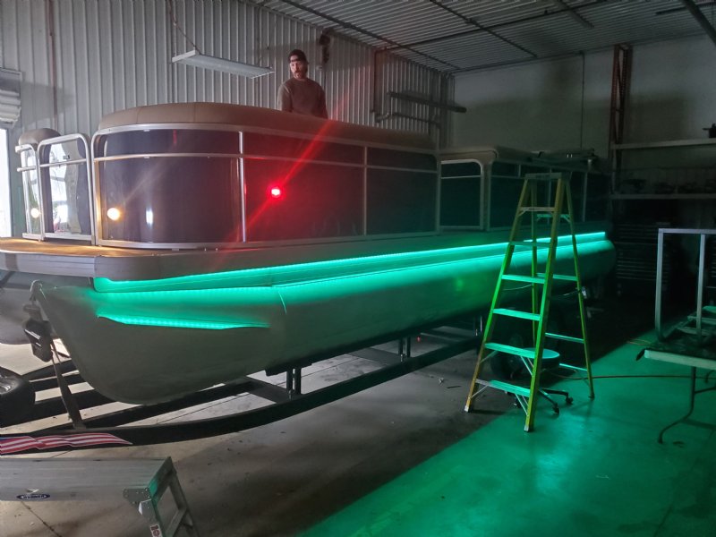 RGB Under Deck Pontoon Boat Light Kit - lead time 4-8 weeks