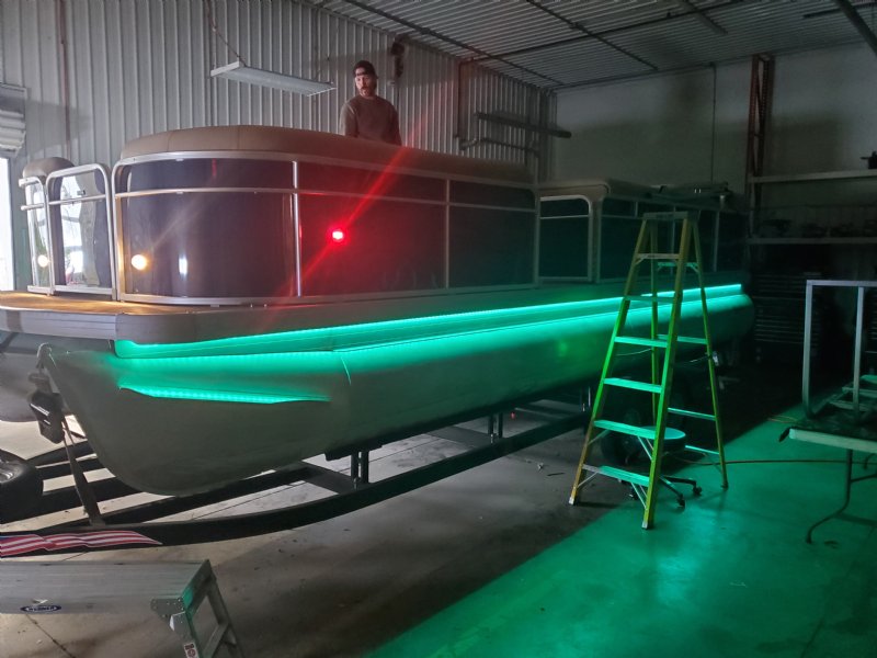 Pontoon Boat RGB Color Changing Light