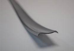 1" Silver Vinyl Fence Trim Insert 