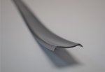1" Silver Vinyl Fence Trim Insert 
