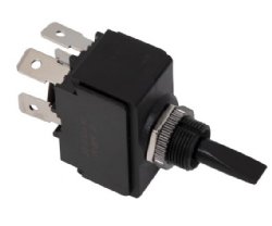 Helm-mounted Toggle Control Switch