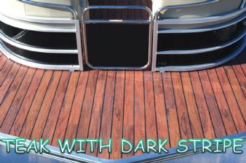 Aquatread Teak Marine Vinyl Flooring Aquatread Teak Marine Vinyl Flooring, Wood Grain Vinyl Flooring For Pontoon Boats