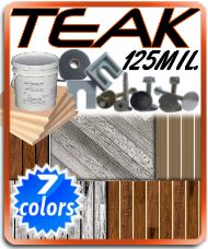 AquaTread TEAK Pontoon Vinyl Decking Kit (16ft) 