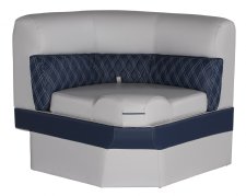 Premium Sunset 31.5" Radius Corner Pontoon Seat