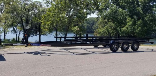 PT24-3HD Triple Axle Pontoon Boat Trailer with Brakes