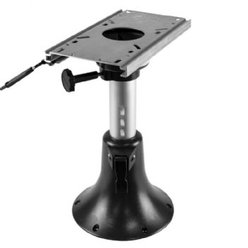 Adjustable Boat Seat Pedestal with Slider