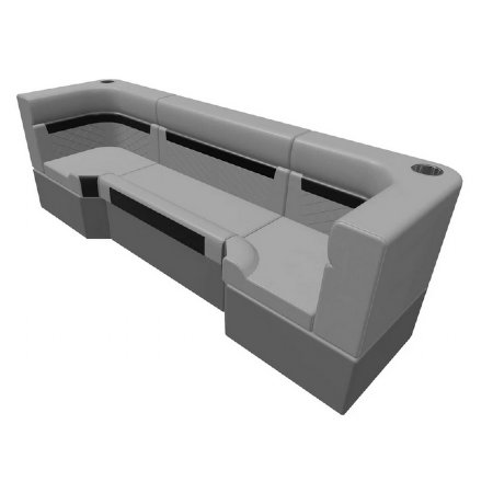 DLX Pontoon Rear Couch Package 2 (89")