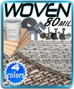 80mil Woven Vinyl Decking Kits