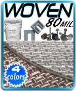 80mil Woven Vinyl Flooring Kits