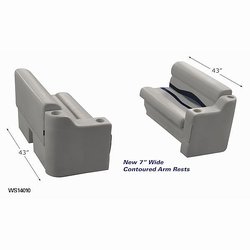 43" Front Pontoon Boat Seat Group WS14010